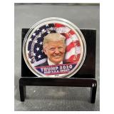 Trump 2020 Colorized Commemorative Coin