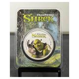 2021 Shrek Colorized 1 Oz Silver Coin