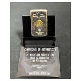 Pit Bullion Metals Mafia 3 Oz Silver Bar with 9mm