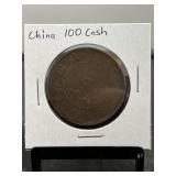 China 100 Cash Coin