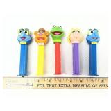 5 Muppets PEZ Dispensers
