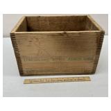 Vintage Wooden Remington Ammo Advertising Crate