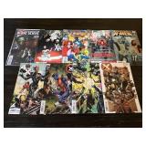 9 Marvel X-Men Comic Books
