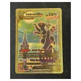Umbreon VMAX Gold Novelty Pokï¿½mon Card
