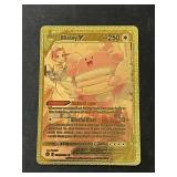 Blissey V Gold Novelty Pokï¿½mon Card
