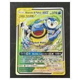 Blastoise & Piplup GX 215/236 Pokï¿½mon Card