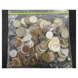 1 Pound of Assorted Foreign Coins