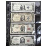 4 US Currency Notes