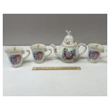 Disney Alice in Wonderland Porcelain Tea Set