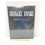 Home Bar Tin Chalk Board