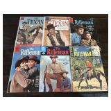 6 Dell The Texan / The Rifleman Comic Books