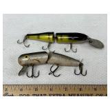 2 Vintage Musky Fishing Lures