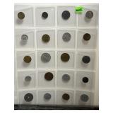 20 WWII Foreign Coins