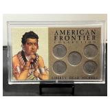 5 Liberty Head Nickels American Frontier Collectio