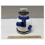 Ceramic Snowman Oreo Advertising Cookie Jar