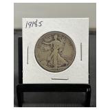 1918S Walking Liberty Silver Half Dollar