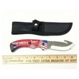 Patriotic Knife with Sheath
