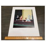 Edward Hopper "Nighthawks" Art Poster