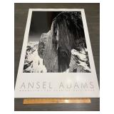 Ansel Adams "Monolith" Half Dome Photography Poste