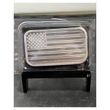 American Flag 1 Oz Silver Bar
