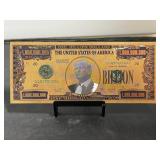 $1 Billion Trump Commemorative Note