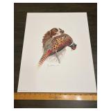 Greg Alexander Springer Spaniel & Pheasant Signed