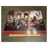 Signing of the Constitution Historical Art Print