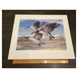 Tom Hirata Canada Geese Signed Numbered Waterfowl