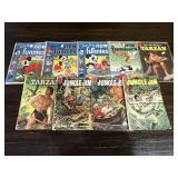 9 Dell New Funnies / Tarzan / Jungle Jim Comic Boo