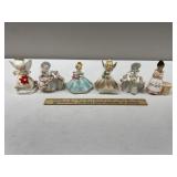 6 Porcelain Figurines