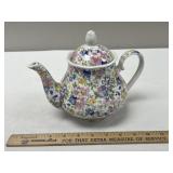 Kent Pottery Floral Porcelain Teapot