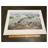 Ray Mertes "Watch Your Backside" Fish Wildlife Pri