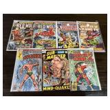 7 Marvel Red Wolf / Master of Kung Fu / Sub-Marine