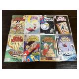8 Gladstone/Gemstone Uncle Scrooge Comic Books