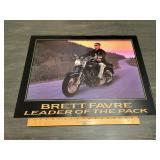Brett Favre "Leader Of The Pack" Motorcycle Poster