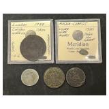 1700s Coins - 2 Silver