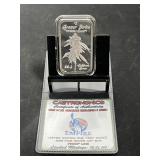 Empire 1 Oz Silver Art Bar #72/160