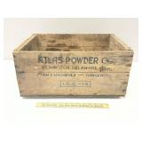 Atlas Powder Co. Wooden Crate