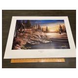 David Krech "Peaceful Haven" Signed Numbered Print