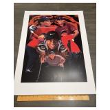 Tiger Woods Nike Golf Numbered Poster 1159/1800