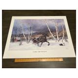 Robert Duncan "Dashing Thru The Snow" Signed Numbe