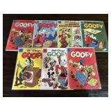 7 Dell Goofy Comic Books