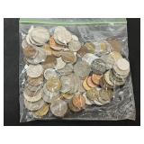 1 Pound of Assorted Foreign Coins