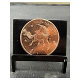 Unicorn 1 Oz Copper Round