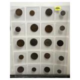 20 1800s Foreign Coins