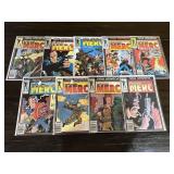 9 Marvel New Universe Merc Comic Books