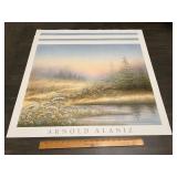 3 Arnold Alaniz Misty Landscape Art Poster