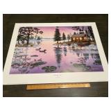 Mark Daehlin "Morning Mist" Signed Numbered Print