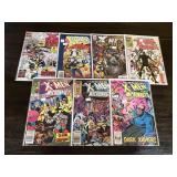 7 Marvel X-Men Comic Books