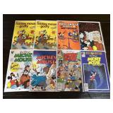 8 Disney/Gladstone Mickey Mouse / Goofy Comic Book